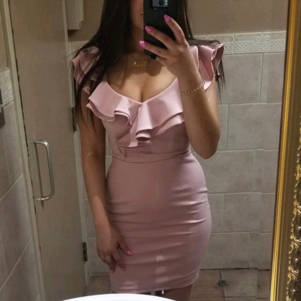 Pink dress
